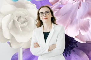 Mojca Celin, fashion designer and founder of Akinora Celin