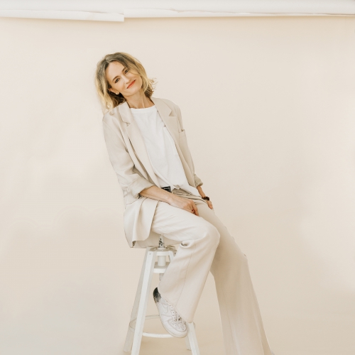 Petja Selan, co-founder and creative collaborator of the Akinora Celin brand